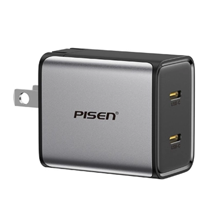 Sạc Pisen Bolt Pro 140W 2C1A Gan Fast kèm cáp Type-C to Type-C 6