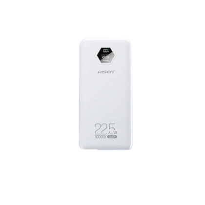 Pin dự phòng Pisen Quick Powerlink Cube 22.5W 10.000mAh kèm cáp Lightning và Type-C D191 1