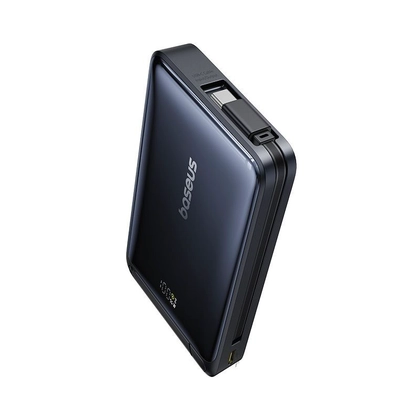 Pin sạc dự phòng không dây Baseus Nomos Qi2 10000mAh 45W Tích Hợp Cáp Type-C Và Chân Đế 2