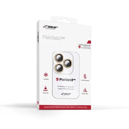 Dán camera iPhone 14 Pro/ 14 Pro Max Zeelot Pishield viền màu 2