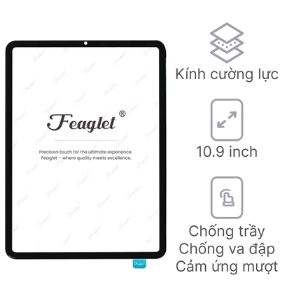 kính màn hình iPad Air 4 chính hãng Feaglet 1