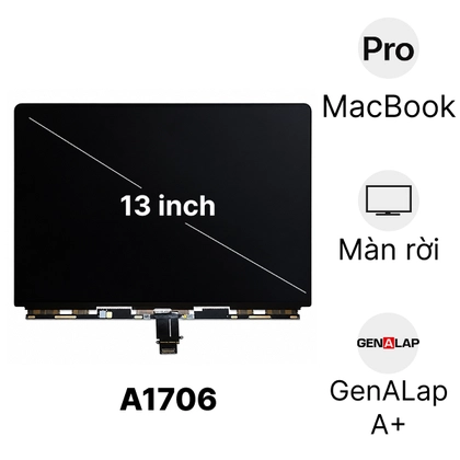 màn hình MacBook Pro 2016 13 inch A1706 chính hãng GENA A+ 1