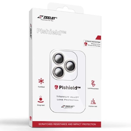 Dán camera iPhone 14 Pro/ 14 Pro Max Zeelot Pishield viền màu 2