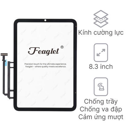 kính cảm ứng iPad Mini 6 chính hãng Feaglet 1