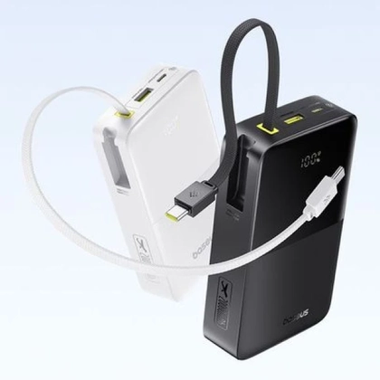 Pin dự phòng Baseus Enerfill Bipow 2 Pro màn hình số 20.000mAh 22.5W kèm cáp 5