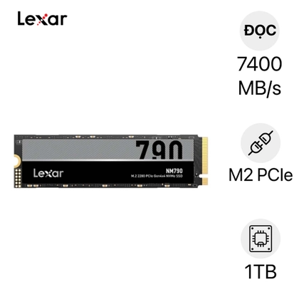 Ổ cứng SSD Lexar NQ790 M2 2280 PCIE GEN 4x4 NVME 1TB 1