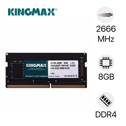 RAM laptop Kingmax DDR4 8GB BUS 2666 cũ đẹp 1