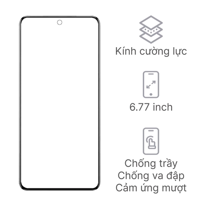 kính màn hình Vivo V50 Lite chính hãng GENA 1