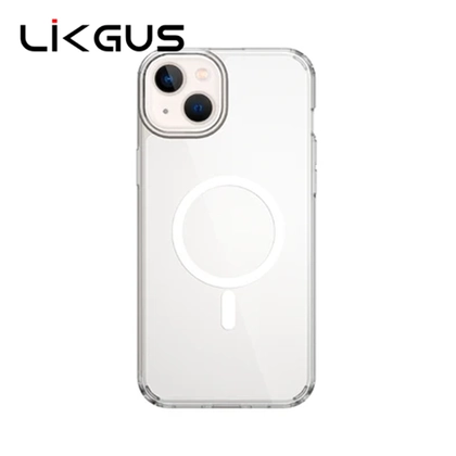 Ốp lưng iPhone 15 Plus/14 Plus Likgus Magsafe trong suốt 1