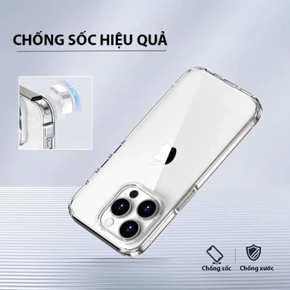 Apple iPhone 15 Pro Max ốp lưng Likgus trong suốt 2