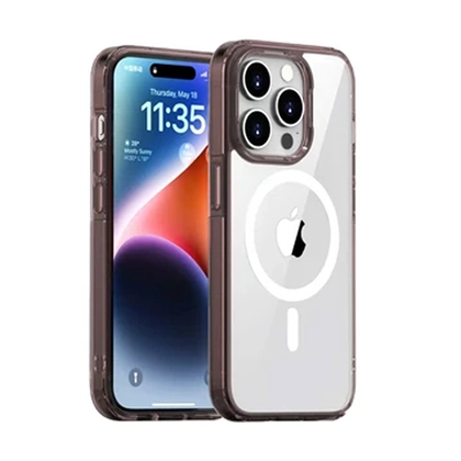 Ốp lưng iPhone 15 Pro Likgus Magsafe trong suốt 2