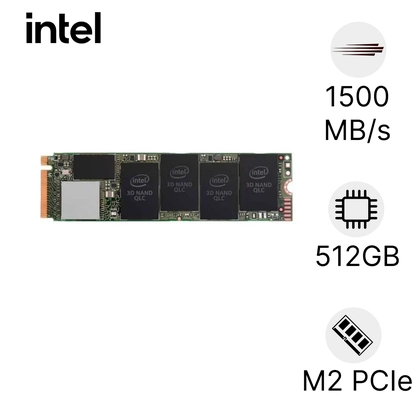 Ổ cứng SSD Intel NVMe 660P Gen 3 512GB cũ đẹp 1