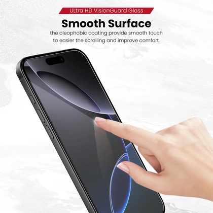 Dán kính cường lực màn hình iPhone 18 Pro Zeelot chống nhìn trộm Solidsleek Full Viền Đen Cao Cấp 6