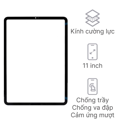 kính cảm ứng ipad pro 11 inch 1