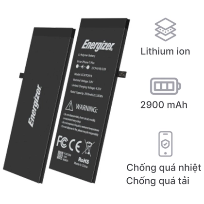 pin iPhone 7 Plus chính hãng Energizer 1