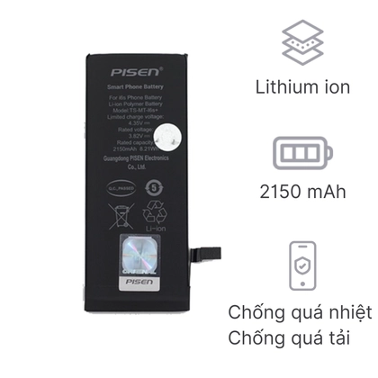 pin iPhone 6s dung lượng cao chính hãng Pisen 3