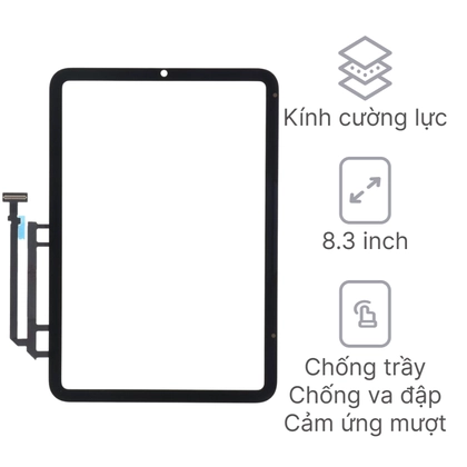 kính cảm ứng ipad mini 6 1