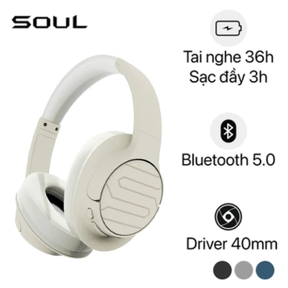 Tai Nghe Bluetooth Chụp Tai Soul Ultra Wireless Dynamic 2 3