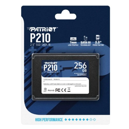 Ổ Cứng Laptop SSD PATRIOT P210 SATA3 256GB 3