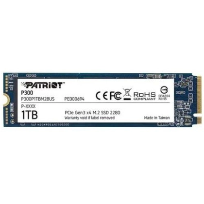 ổ cứng SSD PATRIOT P300 M2 PCIE NVME 2280 1TB 2