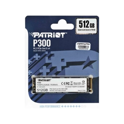 Ổ Cứng Laptop SSD PATRIOT P300 M2 PCIE NVME 2280 512GB 3