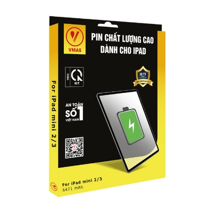 pin ipad mini 2 chính hãng vmas 2