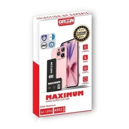 pin iPhone 13 Pro Max dung lượng cực đại chính hãng Orizin 3