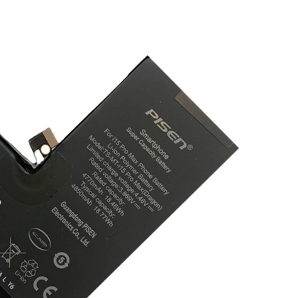 pin iPhone 15 Pro Max dung lượng siêu cao chính hãng Pisen 12