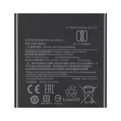 Pin Xiaomi Redmi 9 3