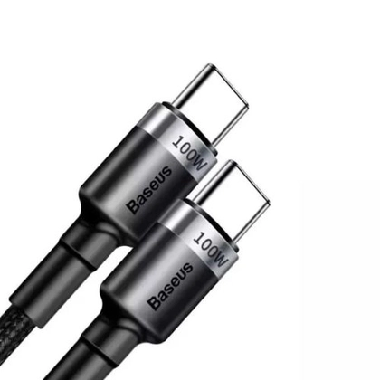 Cáp sạc nhanh Baseus Cafule PD 2.0 100W Type-C to Type-C (20V 5A) 2M 5