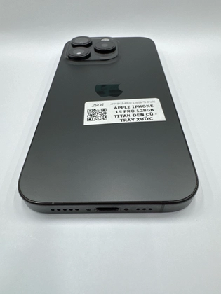 iPhone 15 Pro 128GB - Cũ trầy xước - Titan Đen - DF3DHP - 7