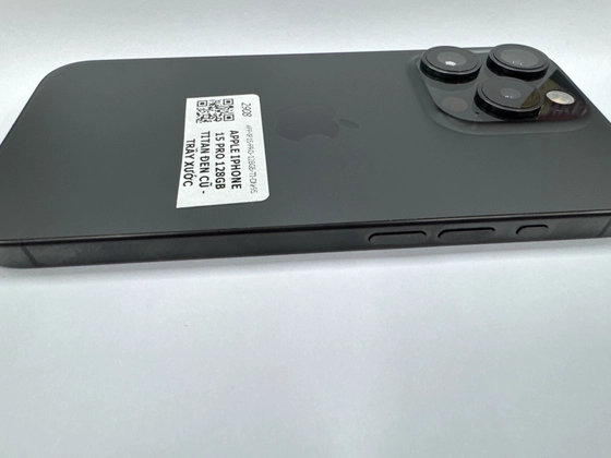 iPhone 15 Pro 128GB - Cũ trầy xước - Titan Đen - DF3DHP - 4