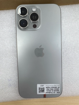 iPhone 16 Pro Max 256GB - Cũ đẹp - Titan tự nhiên - Q40333 - 3