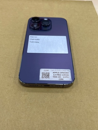 iPhone 14 Pro 128GB - Tím - Cũ Xước Cấn - C6FQ4W - 7