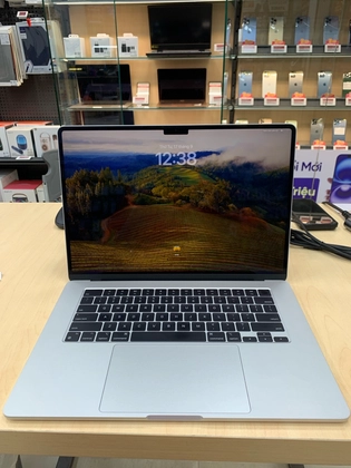 Macbook Air M3 15 inch 8CPU 10GPU 16GB 512GB 2024 - Cũ trầy xước - Bạc - K4JTV5 - 1