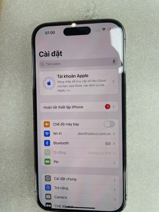 iPhone 14 Pro 128GB 2 Sim - Cũ đẹp - Vàng - HKNQFF - 1
