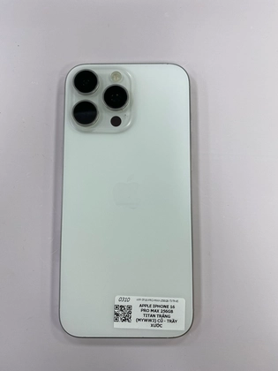 iPhone 16 Pro Max 256GB - Cũ trầy xước- Titan trắng - PJQ7PG - 3