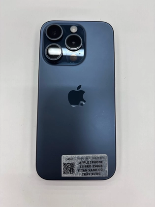 iPhone 15 Pro 256GB - Cũ trầy xước - Titan Xanh - QN4QQN - 3