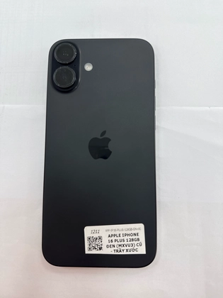 iPhone 16 Plus 128GB - Cũ trầy xước - Đen - YWN7TL - 3
