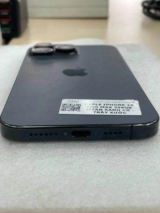 iPhone 15 Pro Max 256GB - Cũ trầy xước - Titan xanh - 76CWJD - 6