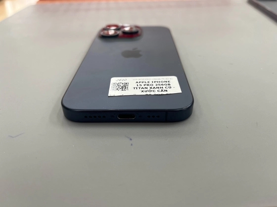 iPhone 15 Pro 256GB - Cũ xước cấn - Titan Xanh - X470X5 - 7