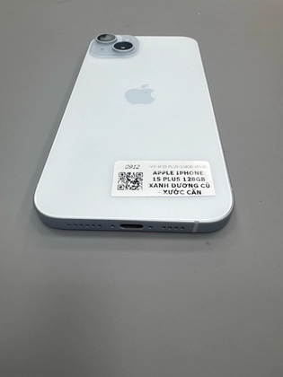 iPhone 15 Plus 128GB - Cũ Xước Cấn-Xanh dương - 6547YK - 7