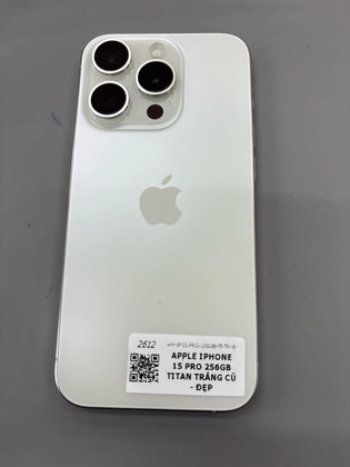 iPhone 15 Pro 256GB - Titan Trắng - Cũ Đẹp - 080441 - 3