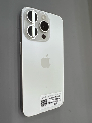 iPhone 15 Pro 256GB - Titan Trắng - Cũ Đẹp - 080441 - 4