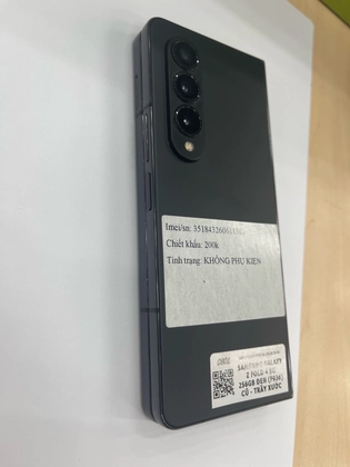 Samsung Galaxy Z Fold4 5G 256GB - Cũ Trầy Xước-Đen - 611361 - 5