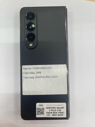 Samsung Galaxy Z Fold4 5G 256GB - Cũ Trầy Xước-Đen - 611361 - 3