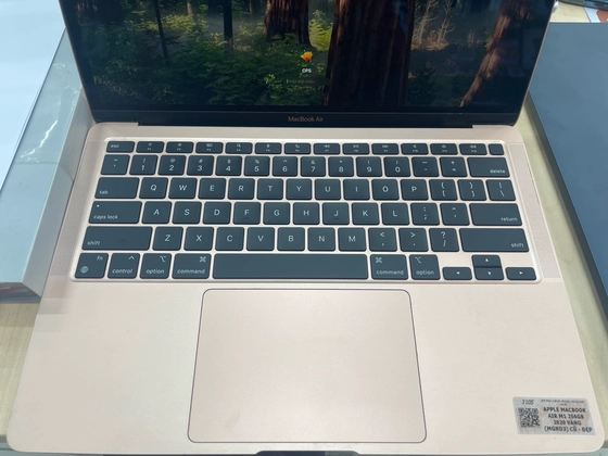 APPLE MACBOOK AIR M1 256GB 2020 VÀNG (MGND3) CŨ - ĐẸP - YRQ6LC - 2