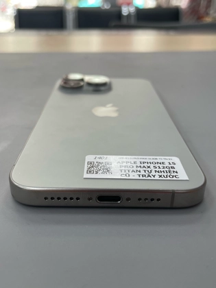 iPhone 15 Pro Max 512GB - Cũ Trầy Xước - Titan Tự Nhiên - 365590 - 6
