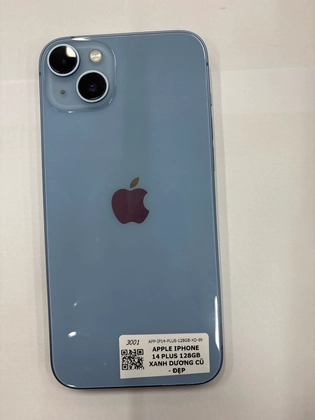 iPhone 14 Plus 128GB - Cũ Đẹp-Xanh dương - 4RF69L - 3