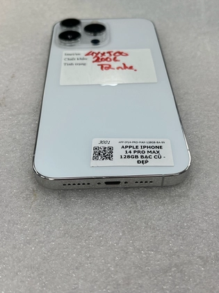 iPhone 14 Pro Max 128GB - Cũ Đẹp-Bạc - 4YXJC0 - 7